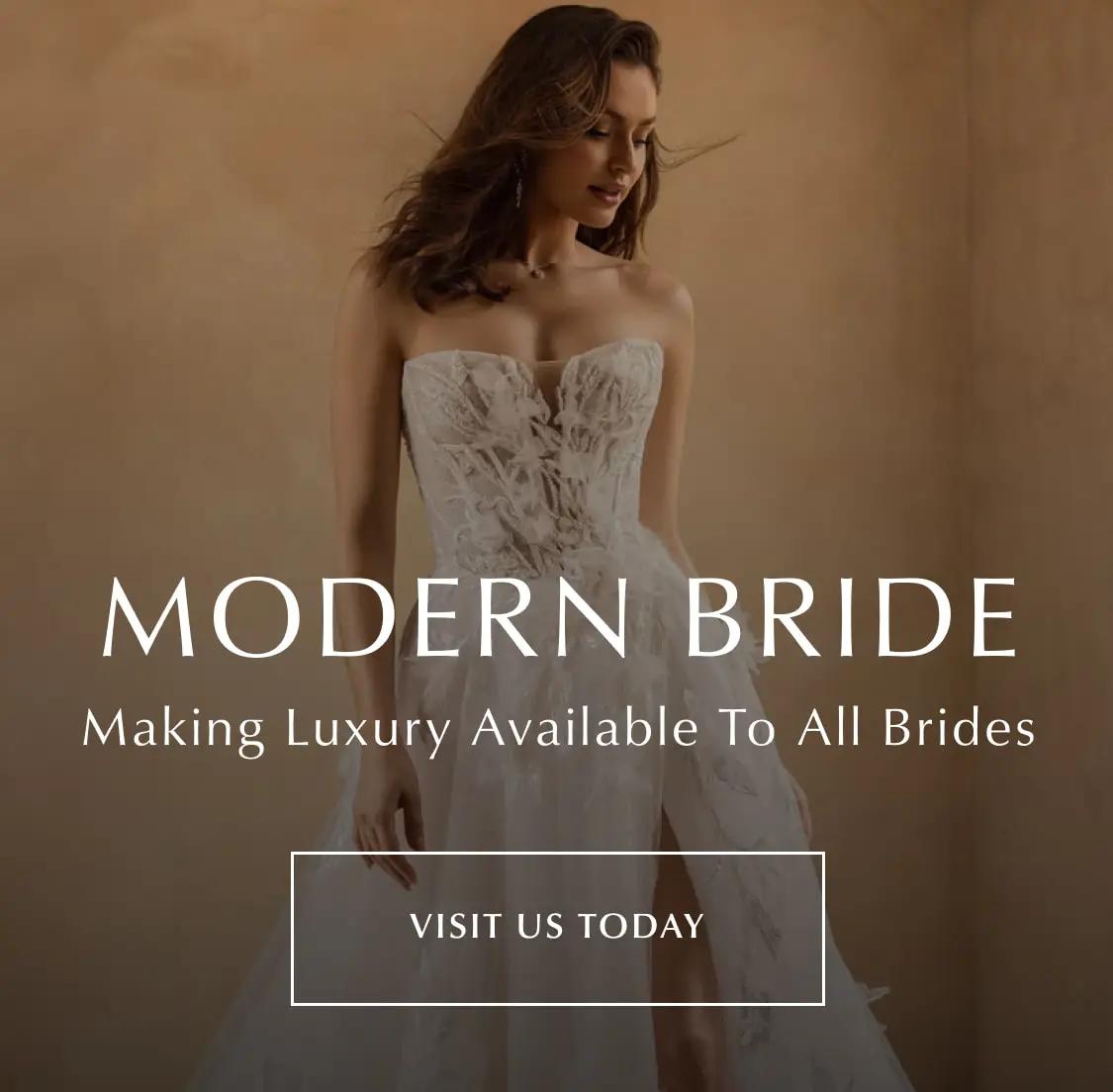 Mobile Modern Bride Making Luxury Available Banner